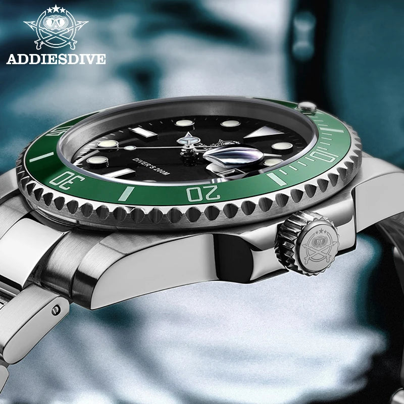 DIVE Stainless Steel Watch Men'S European and American Business Leisure Quartz Watch Waterproof Outdoor Sports Watch