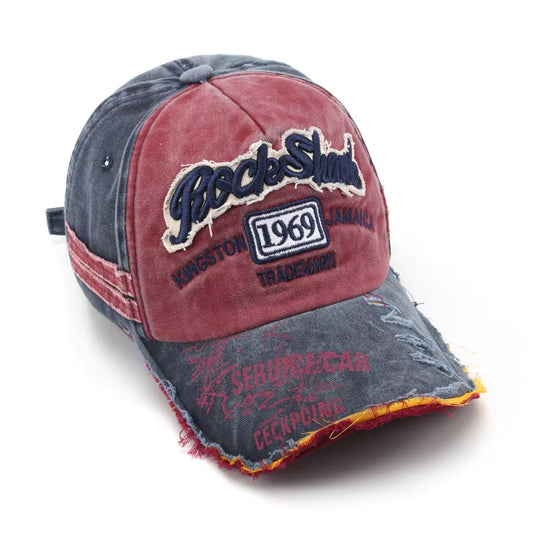 Retro Letter Embroidery Baseball Caps Spring Summer Men Women Cotton Adjustable Casual Hat Hip Hop Streetwear Sun Hats Y2K Hat